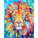 5D DIY Full Drill Diamond Painting Lion Cross Stitch Embroidery Mosaic Kit