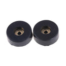 2x Rubber Bumpers Embedded Washer Feet Pad Speaker Holder Mat 30*10mm M&O