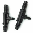10 Pcs Tee Connector Use In The 8/11mm Tube Change In 4/7mm Barbed Connecto X4C7