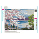 5D DIY Full Drill Diamond Painting Cherry Blossom Cross Stitch Embroidery