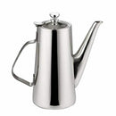 Pitcher Stainless Steel Water Carafe with Lid for Coffee Milk Beverage - Lo