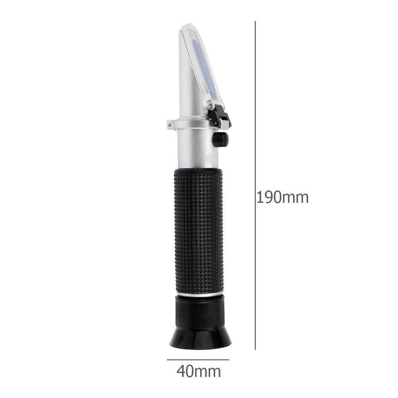 Handheld Salinity Refractometer Aquarium Sea Water Salt Hydrometer Tester A