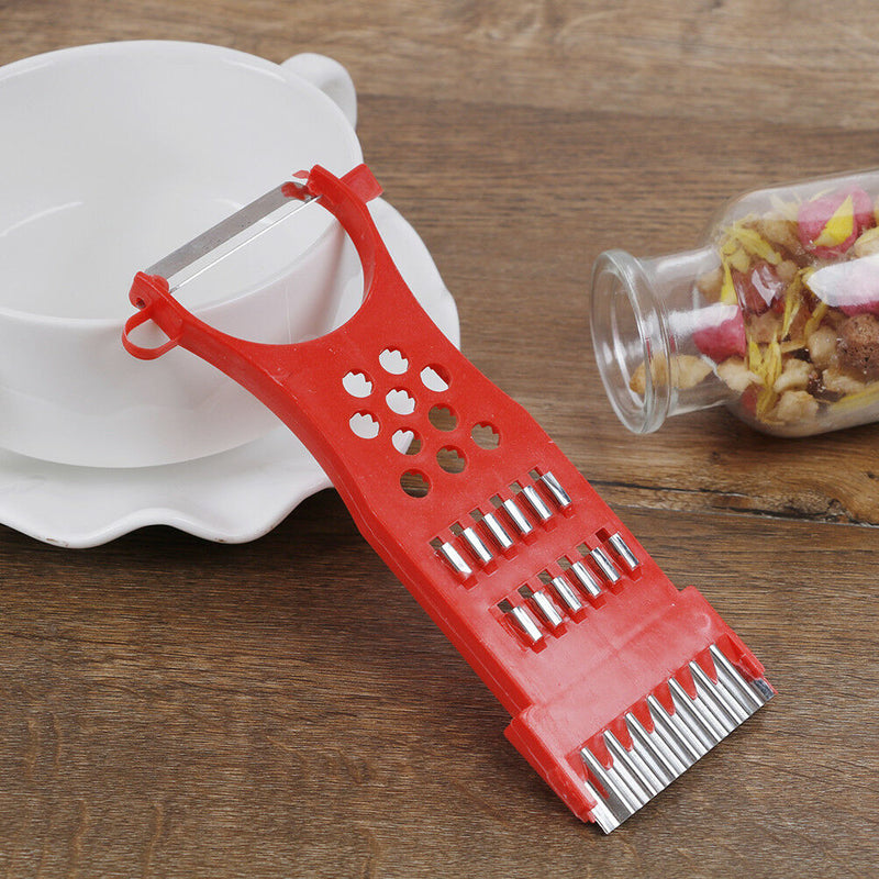 1*Home kitchen tools vegetable fruit potato peeler parer julienne cutter sli ME