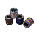 Titanium Alloy EDC  Beads Paracord Beads Outdoor Parachute Cord Gadget -3C