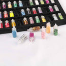 48Pcs Glitter filler fluffy slime box toys for children Kit DIY Accessories M&O