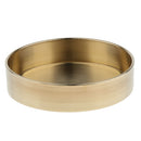 Storage Trays Multipurpose Brass Round Desk Metal Jewelry Organizers 10&14cm