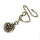 Large bronze monkey picking peach pocket watch three little monkey bronze p Y7N8
