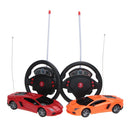 1/24 Drift Speed Radio Steering Wheel Remote Control RC Racing Car+LEDLight