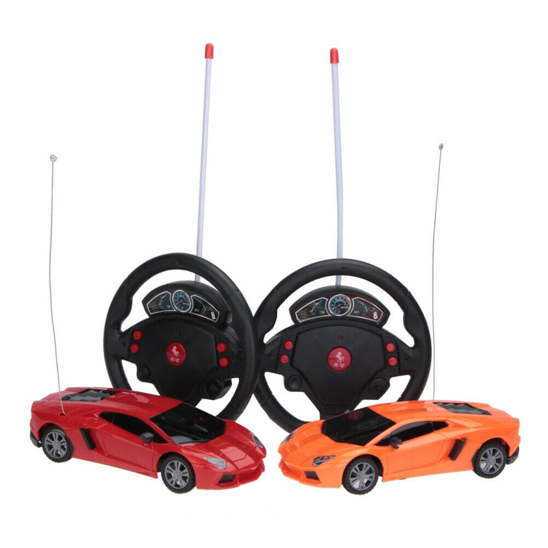 1/24 Drift Speed Radio Steering Wheel Remote Control RC Racing Car+LEDLight