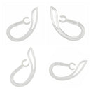 4pcs Spare Earhook Bluetooth Headset Ear Hook Loop Earloop 7mm