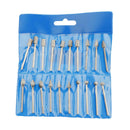 20xDiamond Burr Set Drill Bits Set for Tool Rotary Grinding Head Hot RVA