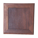 Square Right Mahogany Sculpture Buddha Statue Crafts Decoration Base Wool R
