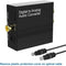 Digital to Analog DAC SPDIF to RCA Toslink to 3.5mm Adapter Box for DVD PS4