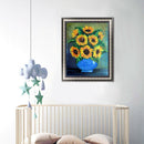 5D DIY Full Round Drill Diamond Painting Flowers Art Embroidery Kits (B903)
