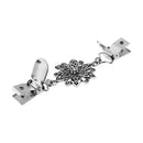 Hollow Flowers Alloy Cardigan Clip Women Sweater Blouse Shawl Clips Pin Jewelry