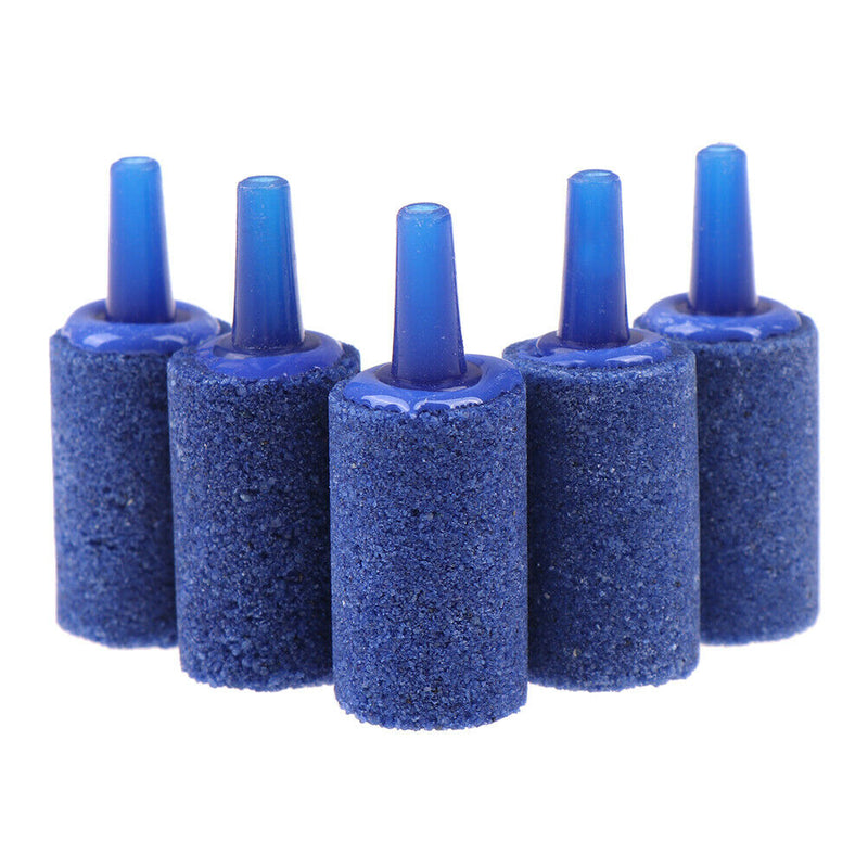 5pcs Cylinder Aquarium Bubble Fish Tank Air Stone Fish Tank Aeration Aera Gw