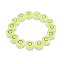 10X Pop Tiny Disc Bubble Spirit Level Round Circle Circular Green Tripod 10x6mm