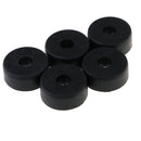 5 Pack 37x15mm Furniture Cabinet Round Rubber Case Feet Anti-Slip Circular