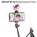 Ulanzi MT-08 Desktop Mini Portable Tripod with 1/4 Screw To DSLR Cameras Sm D4F8