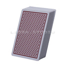 100% PLASTIC New Poker Size Good Playing Cards Excellent Large Numbers Red