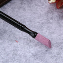 10Pcs Nail Art Quartz Scrubs Stone Cuticle Remover Stick Pen Spoon Cut Push