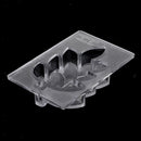 Clear Flower Leaves Candle Making Mould Mold for DIY Christmas Party Candles