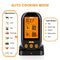 Wireless Remote Dual Probe Digital Meat Thermometer w/2 Probe For BBQ Oven Grill