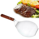 Stainless Steel Pizza Peel Shovel Spatula Cake Lifter Paddle Baking Tray To New
