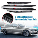 Carbon Fiber Car Door Sill Scuff Plate Guard Protector Stickers for BMW F10