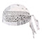 Men's Turban Soft Cotton Chemo Cancer Cap Muslim Beanie Head Scarf Hat White
