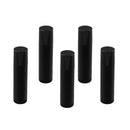 15pcs Black Lipstick Empty Tube Wax Tube Lipstick DIY Lipstick Tube Cosmeti V9Y3