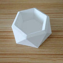 Hexagon Flower Pot Silicone Molds DIY Garden Planter Soap Mould Vase Concre C4C9