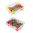 160pcs Decorative Tulip Bird Head Dressmaker Straight Pins for Sewing Craft
