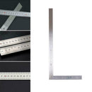 Stainless Steel L-Square Angle Ruler Woodworking Measuring Rulers Tools D0C8