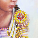 5D DIY Special Shaped Diamond Painting Girl Cross Stitch Mosaic Craft Kit