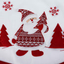 Home Decoration Christmas Pattern Embroidered Christmas Tree Skirt