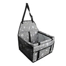 Dog Car Seat Upgrade Deluxe Portable Pet Dog Booster Car Seat with Clip-On