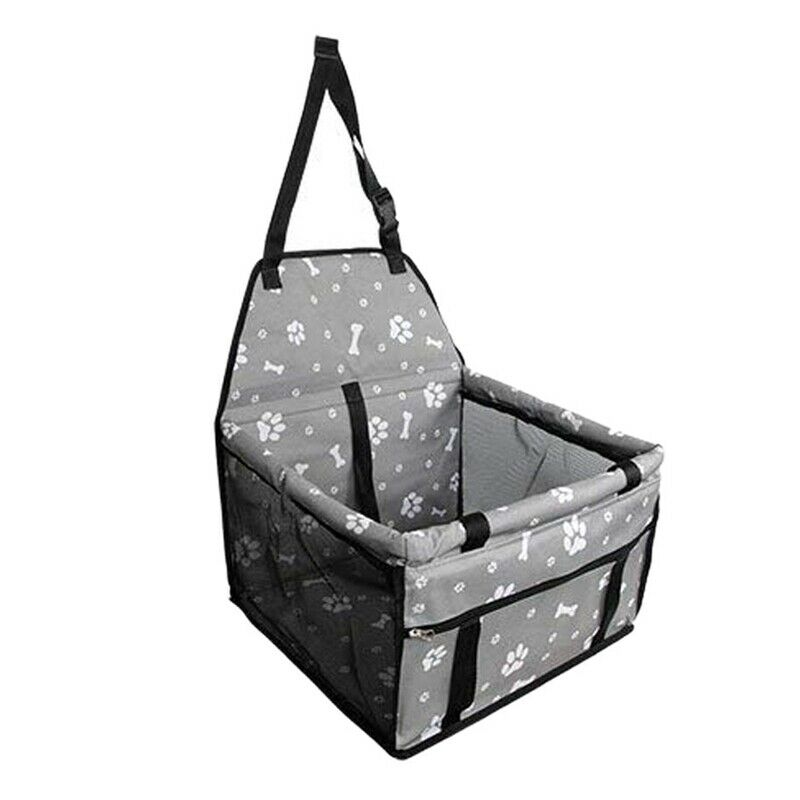 Dog Car Seat Upgrade Deluxe Portable Pet Dog Booster Car Seat with Clip-On