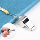 1pc Metal Referee Whistle with with lanyard Key Ring Sport School Football