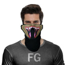 Halloween Led Masks Led Light Up Party Terror Masks Cold Light Helmet Fire