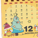 1PC 2021 Cartoon Mini Desktop Paper Calendar dual Daily Scheduler Table Plan Ew