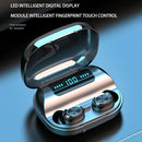 263 TWS Earbuds Bluetooth 5.0 In Ear Headphones Waterproof Headset with Mic A