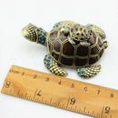 Gift Storage Organizer Crystals Ceramics Animal Turtle Jewelry Box Trinket Case