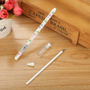 1Pcs Cartoon Floral Gel Pen Cute Student Learning Stationery School Office Pen