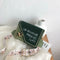 Fashion Women Shoulder Bag Letters PU Leather Flap Messenger Bags (Green) A#S