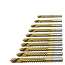 10Pcs Power Drill & Saw Set 4241 High Speed Steel Woodworking Wood Twist Dr