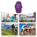 Sports Running Jogging Gym Armband Bag Case Cover Holder(purple) A
