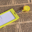 1PC Retractable Reel ID Recoil Badge Lanyard Name Tag Key Card Holder Bel G Z1D1