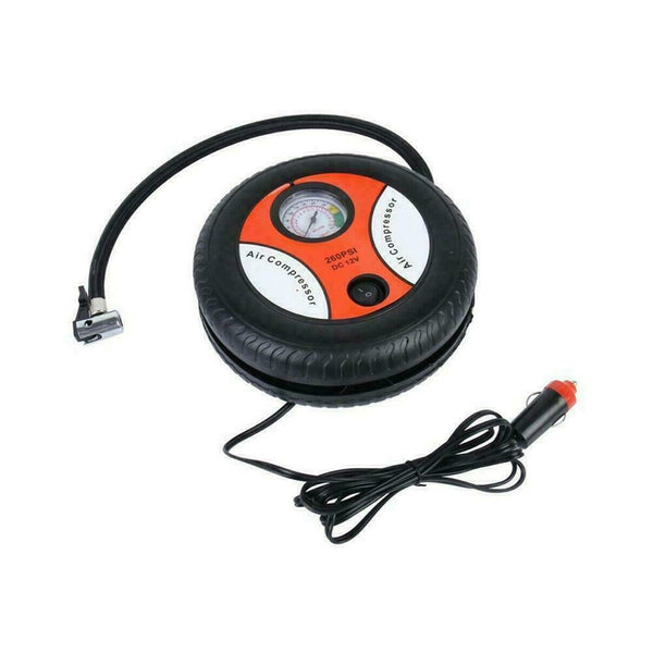 260PSI 12V Car Tire Air Pump Inflator Vehicle Electric Convinient G8L6