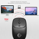 Wireless Mouse 2.4GHz Receiver 2400DPI Mute Office Mice for Laptop PC Computer